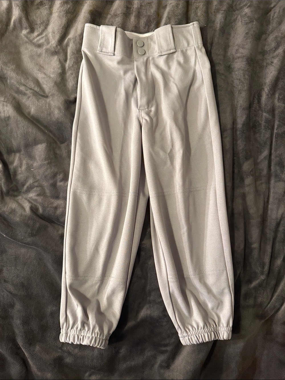 Rawlings Kids Gray Baseball Jogger Pants - says small but like 5T
